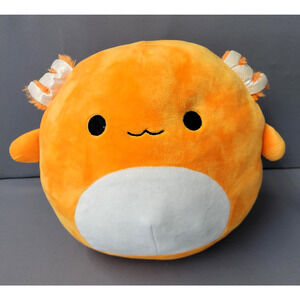 Squishmallows Orange Axolotl Plush Stuffed Animal Kellytoy Jazwares Soft Toy 9"